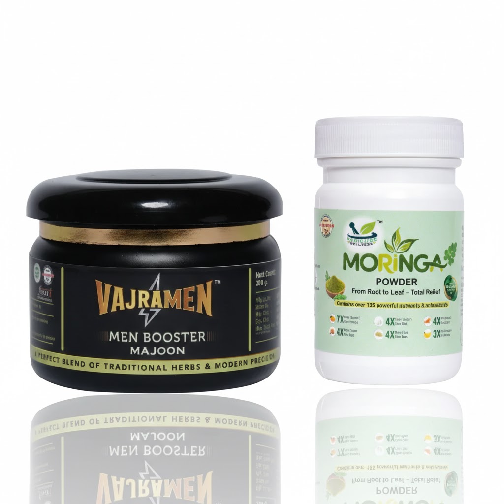 1 Normal Majoon 200gm + 1 Moringa